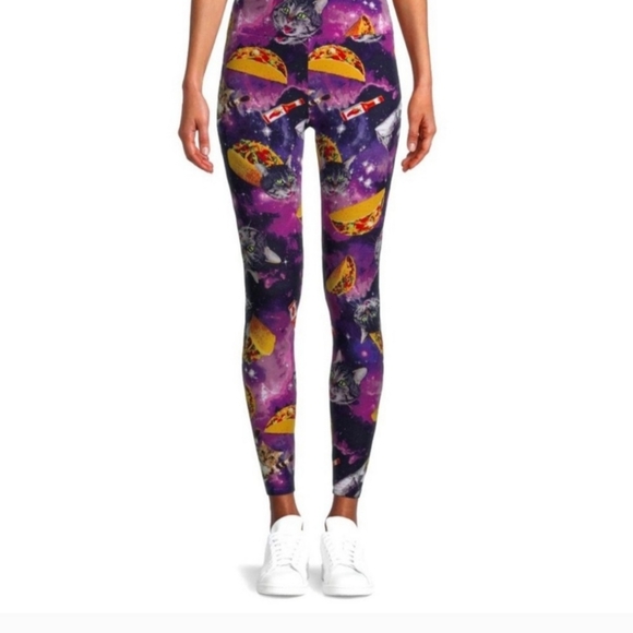 NWT High RISE LEGGING CATS & TACOS BASIC LEGGING - Picture 5 of 6